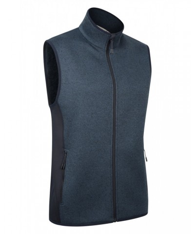 Treston II Mens Vest Navy $15.91 Fleece