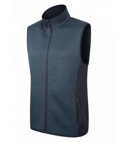 Treston II Mens Vest Navy $15.91 Fleece