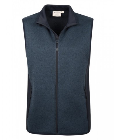 Treston II Mens Vest Navy $15.91 Fleece