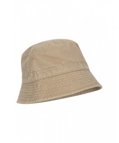 Mens Washed Bucket Hat Beige $11.79 Accessories