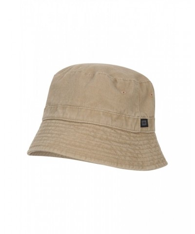 Mens Washed Bucket Hat Beige $11.79 Accessories