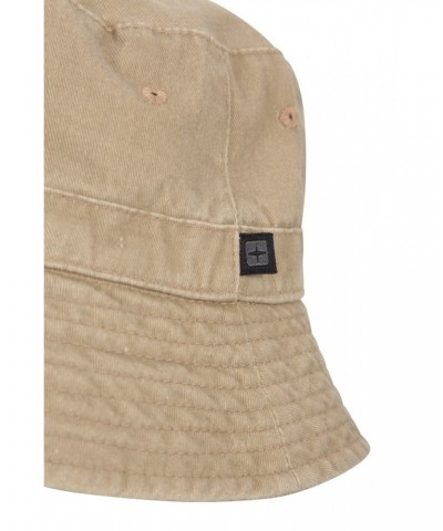 Mens Washed Bucket Hat Beige $11.79 Accessories