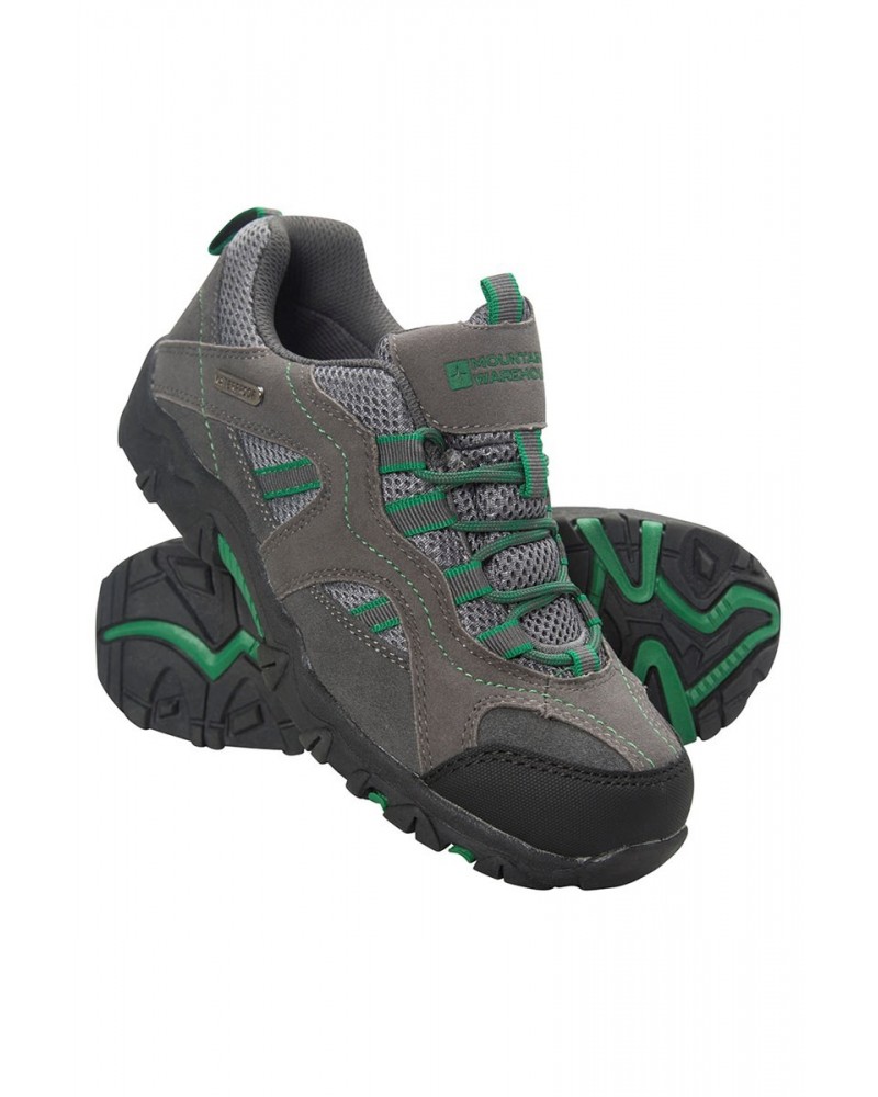 Stampede Kids Waterproof Hiking Shoes Green $22.00 Footwear