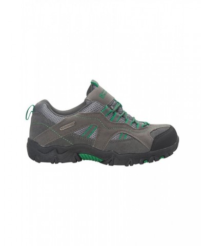 Stampede Kids Waterproof Hiking Shoes Green $22.00 Footwear