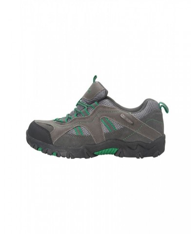 Stampede Kids Waterproof Hiking Shoes Green $22.00 Footwear