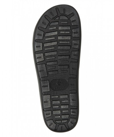 Street Scuff Mens Sandals Black $10.79 Footwear