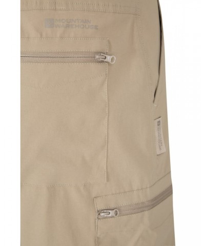 Trek Stretch Mens Shorts Dark Beige $23.03 Pants