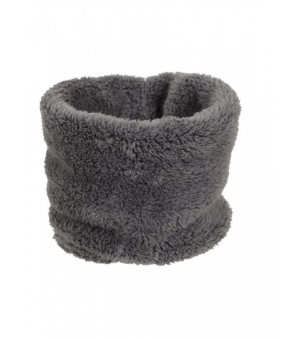 Kids Sherpa Fleece Neck Gaiter Grey $10.99 Accessories