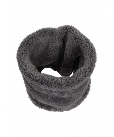 Kids Sherpa Fleece Neck Gaiter Grey $10.99 Accessories