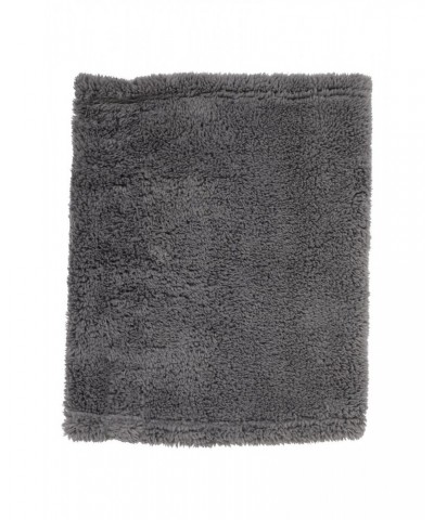 Kids Sherpa Fleece Neck Gaiter Grey $10.99 Accessories