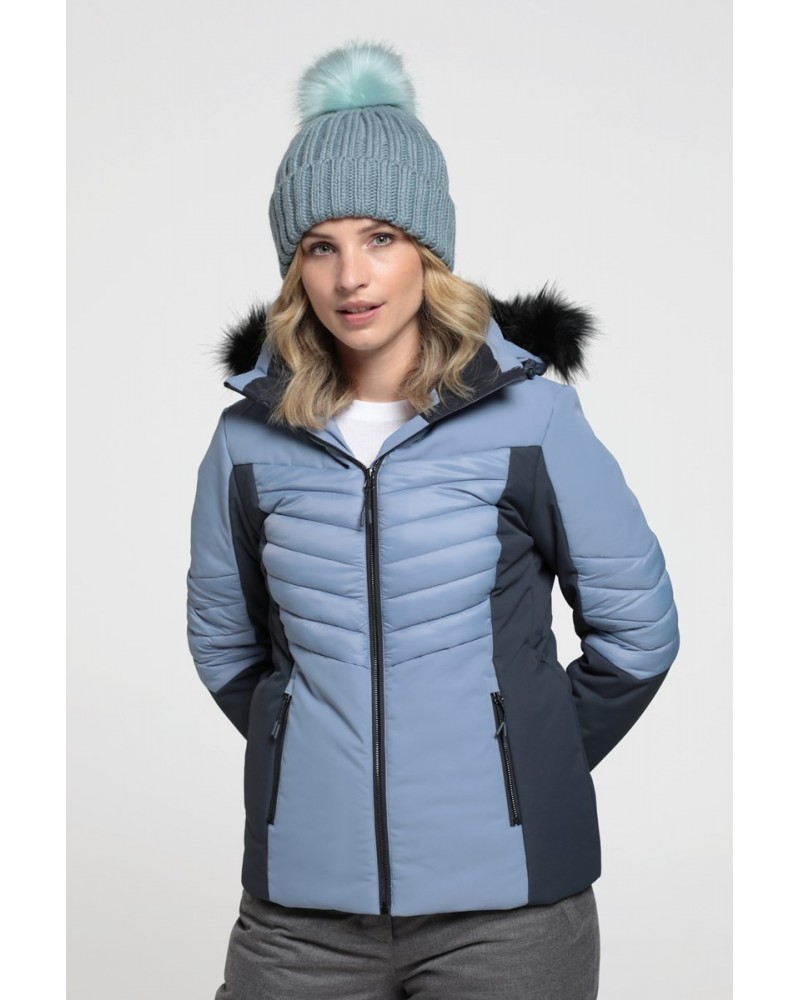 Aerial Womens Insulated Ski Jacket Blue $54.99 Jackets