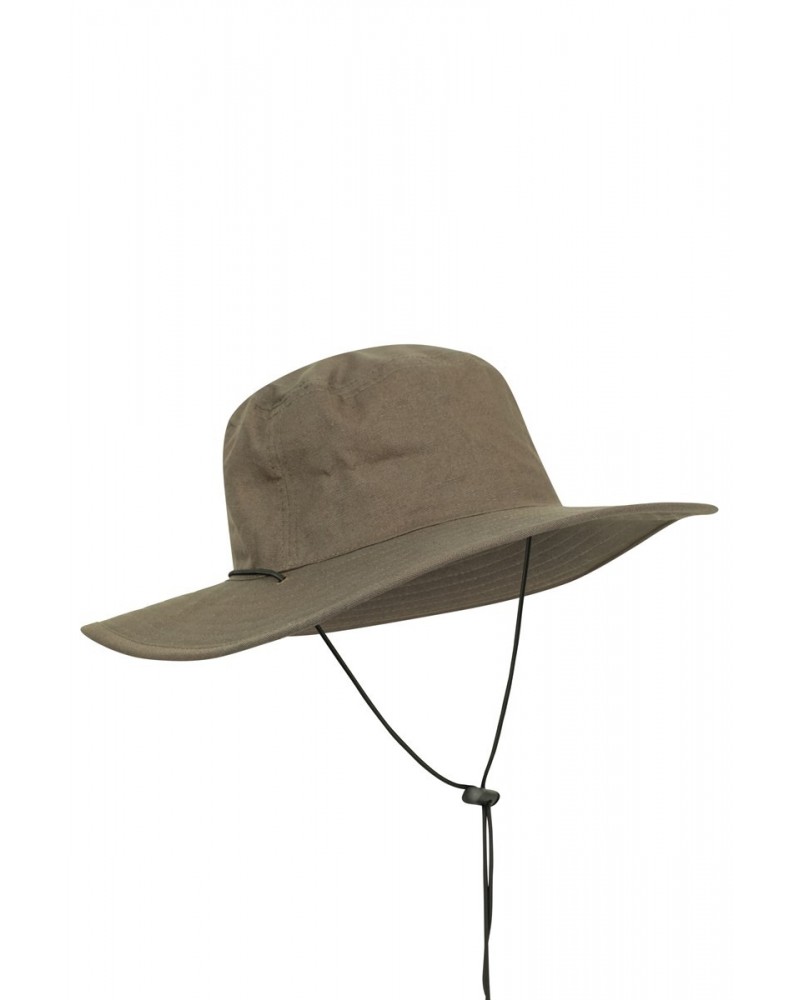 Mens Australian Brim Hat Dark Khaki $10.19 Accessories