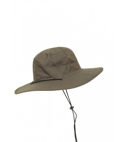 Mens Australian Brim Hat Dark Khaki $10.19 Accessories