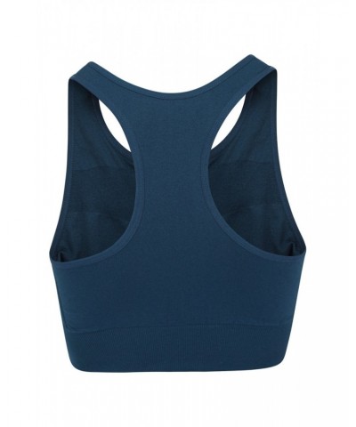 Longline Anti-chafe Seamless Bra Dark Teal $10.43 Active