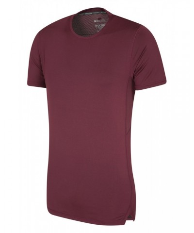 Mantra IsoCool Mens T-Shirt Dusky Wine $13.24 Tops