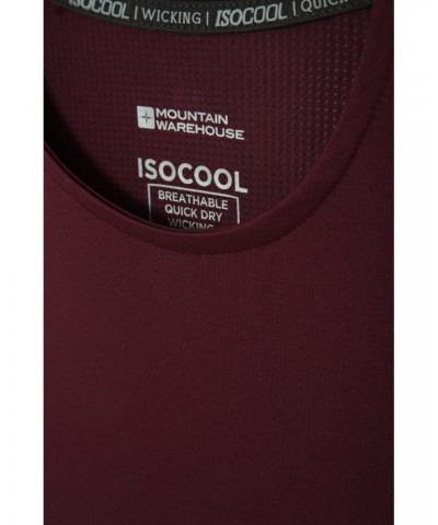 Mantra IsoCool Mens T-Shirt Dusky Wine $13.24 Tops