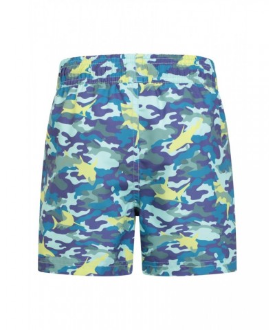 Patterned Kids Boardshorts Lime Punch $8.50 Pants