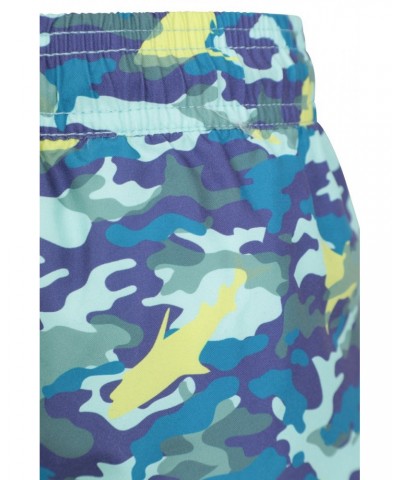 Patterned Kids Boardshorts Lime Punch $8.50 Pants