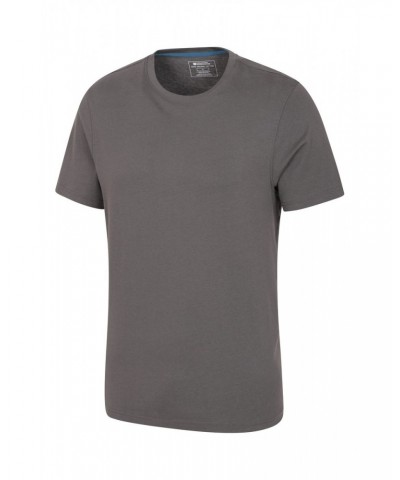 Eden Mens Organic Plain T-Shirt Grey $11.19 Tops