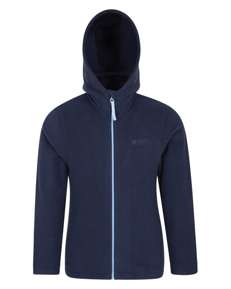 Camber Kids Full Zip Hoodie Navy $15.92 Tops