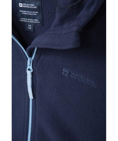 Camber Kids Full Zip Hoodie Navy $15.92 Tops