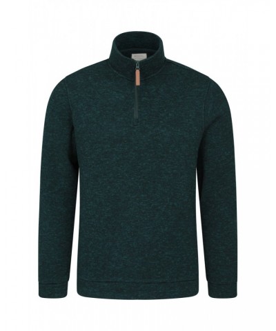 Idris Mens Fleece Dark Green $16.23 Fleece