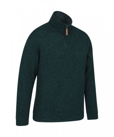 Idris Mens Fleece Dark Green $16.23 Fleece